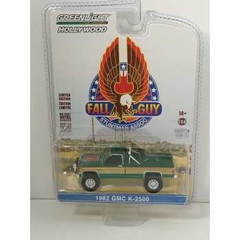 Greenlight 1:64 Fall Guy – GMC K-2500 1982 GREEN MACHINE
